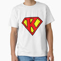 Letter K T-Shirt - Unique Graphic Unisex - T-Shirt, Sweatshirt, Hoodie