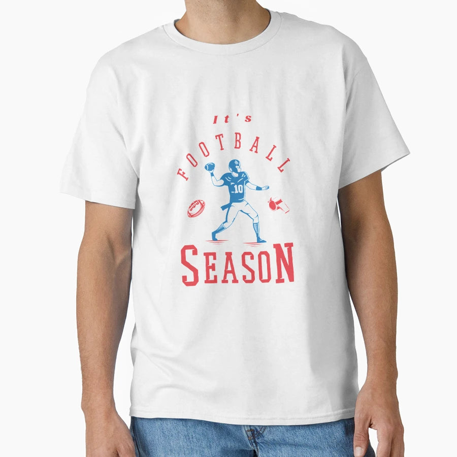 Football Big Match Colors Usa I Motif T-Shirt - Unique Graphic for Adults - T-Shirt, Sweatshirt, Hoodie