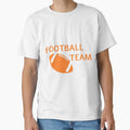 Football Team T-Shirt - Trendy Graphic for Adults - T-Shirt, Sweatshirt, Hoodie