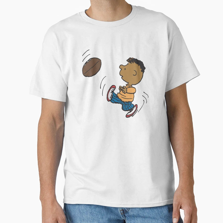 Franklin Play Football Comic Strip T-Shirt - Fun Novelty Design Unisex - T-Shirt, Sweatshirt, Hoodie
