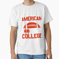 Football Lover American Football Player T-Shirt - Novelty Apparel Unisex - T-Shirt, Sweatshirt, Hoodie