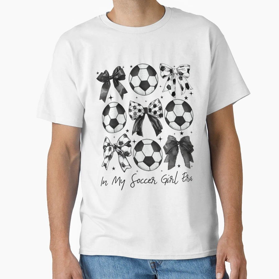 Soccer My Soccer Era Groovy Soccer T-Shirt - Aesthetic Graphic for Adults - T-Shirt, Sweatshirt, Hoodie