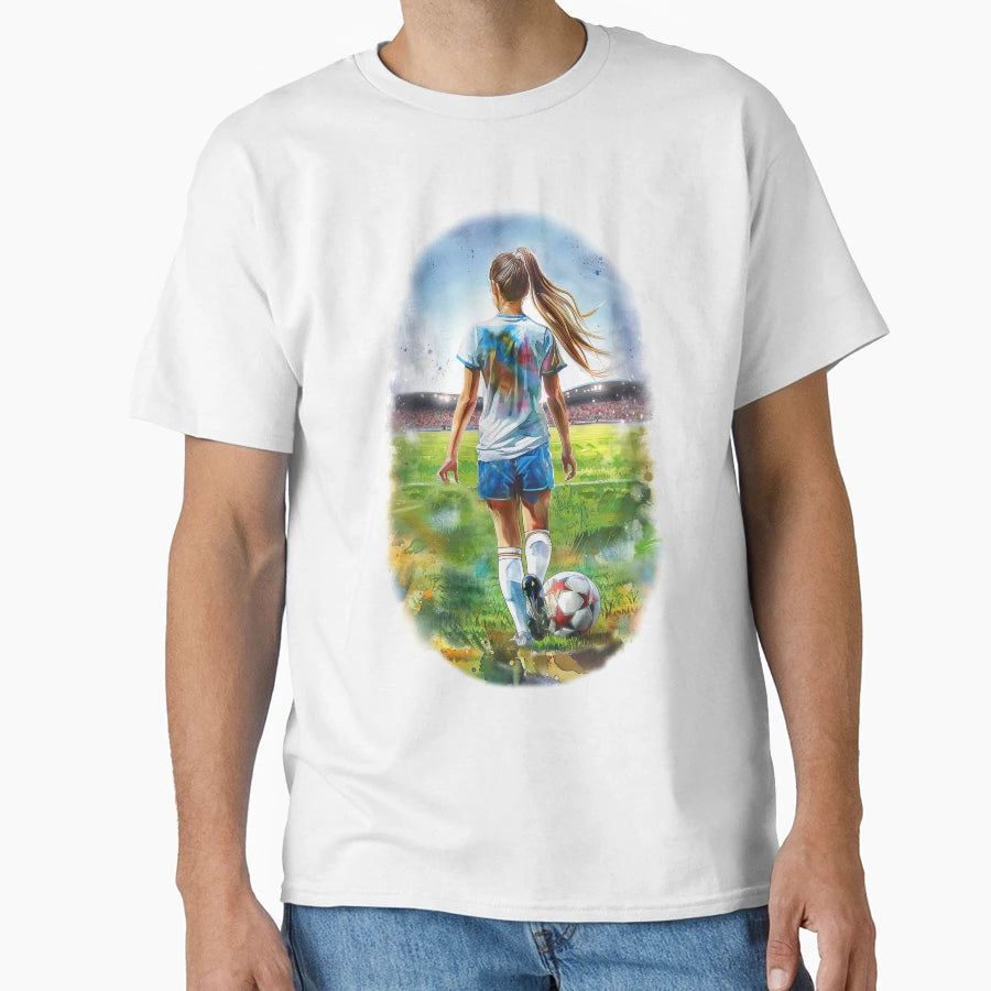Soccer Player T-Shirt - Streetwear Style for Adults - T-Shirt, Sweatshirt, Hoodie