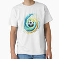 Soccer Flow Energy Motion T-Shirt - Minimalist Print Men Women - T-Shirt, Sweatshirt, Hoodie