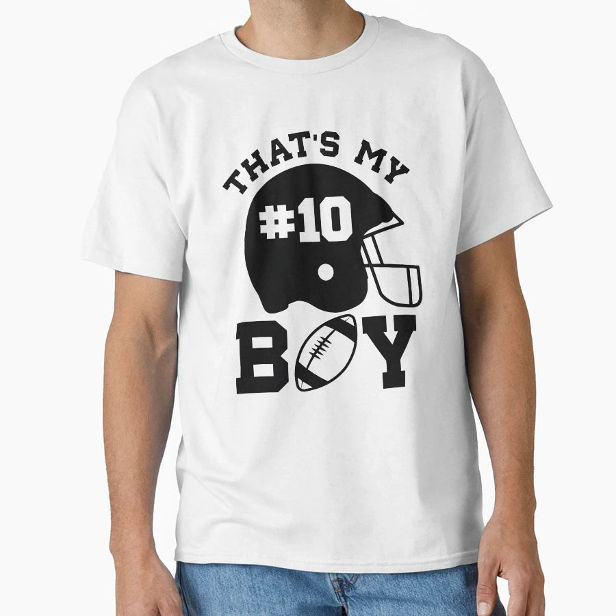 Thats My Number Football T-Shirt - Streetwear Style for Adults - T-Shirt, Sweatshirt, Hoodie