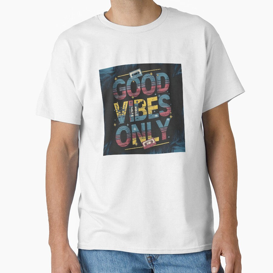 Good Vibes Only music by Mithalesh13 - Adult & Kids T-Shirts, Sweatshirts & Hoodies apparel design preview 1