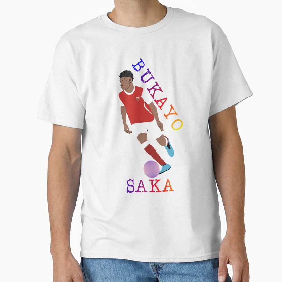 Saka Illustration T-Shirt - Trendy Graphic Men Women - T-Shirt, Sweatshirt, Hoodie