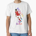 Saka Illustration T-Shirt - Trendy Graphic Men Women - T-Shirt, Sweatshirt, Hoodie