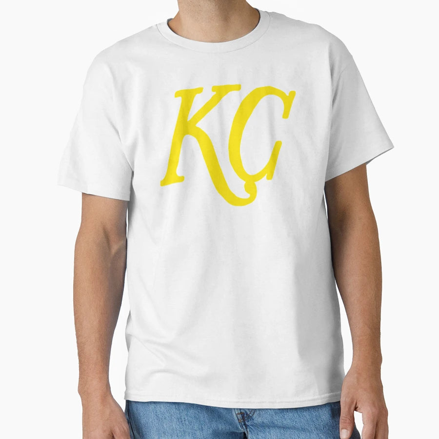 Kansas City Simple Initials T-Shirt - Graphic Print for Adults - T-Shirt, Sweatshirt, Hoodie
