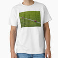 Marker Football Field Photo T-Shirt - Casual Everyday Wear Men Women - T-Shirt, Sweatshirt, Hoodie