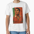Eusebio Portugal Football Legend Soccer T-Shirt - Graphic Print Unisex - T-Shirt, Sweatshirt, Hoodie