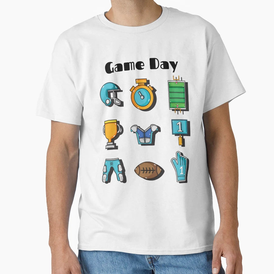 Game Day T-Shirt - Novelty Apparel for Adults - T-Shirt, Sweatshirt, Hoodie