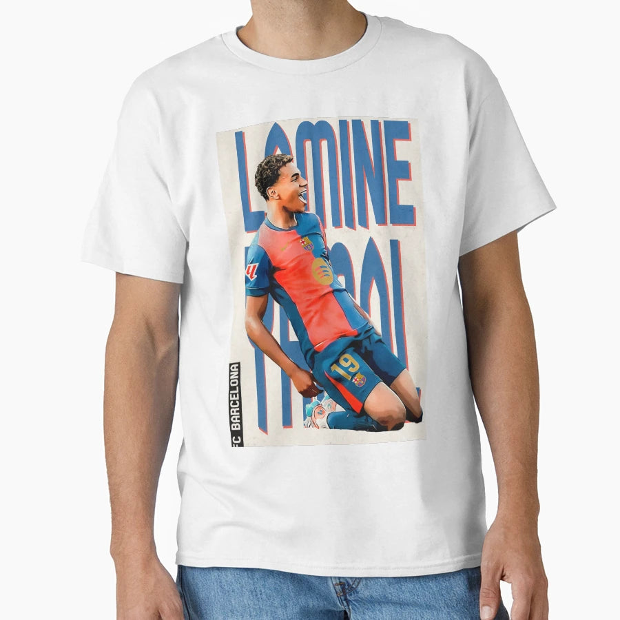 Lamine Yamal T-Shirt - Minimalist Print for Adults - T-Shirt, Sweatshirt, Hoodie