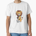 Lion Football Player T-Shirt - Unique Graphic for Adults - T-Shirt, Sweatshirt, Hoodie
