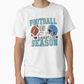 Football Is My Favorite Season Helmet T-Shirt - Graphic Print Men Women - T-Shirt, Sweatshirt, Hoodie