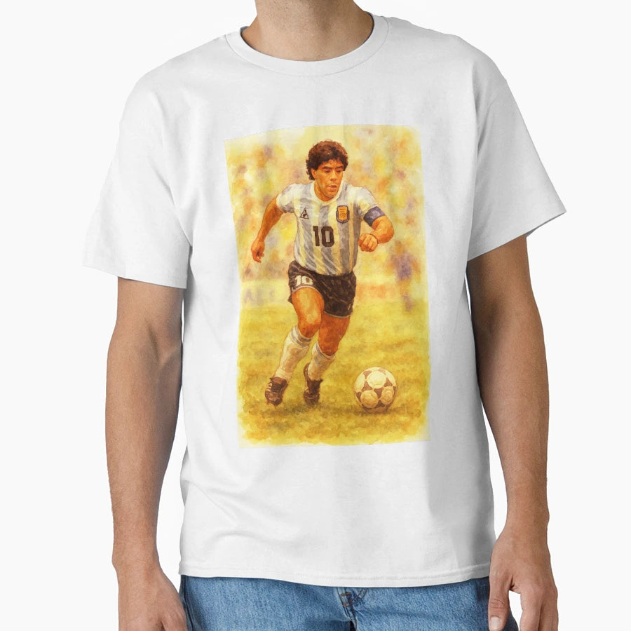 Diego Maradona Football Legend T-Shirt - Streetwear Style for Adults - T-Shirt, Sweatshirt, Hoodie