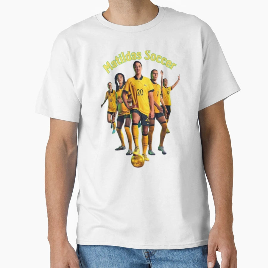 Matildas Soccer Australia 2023 T-Shirt - Novelty Apparel for Adults - T-Shirt, Sweatshirt, Hoodie