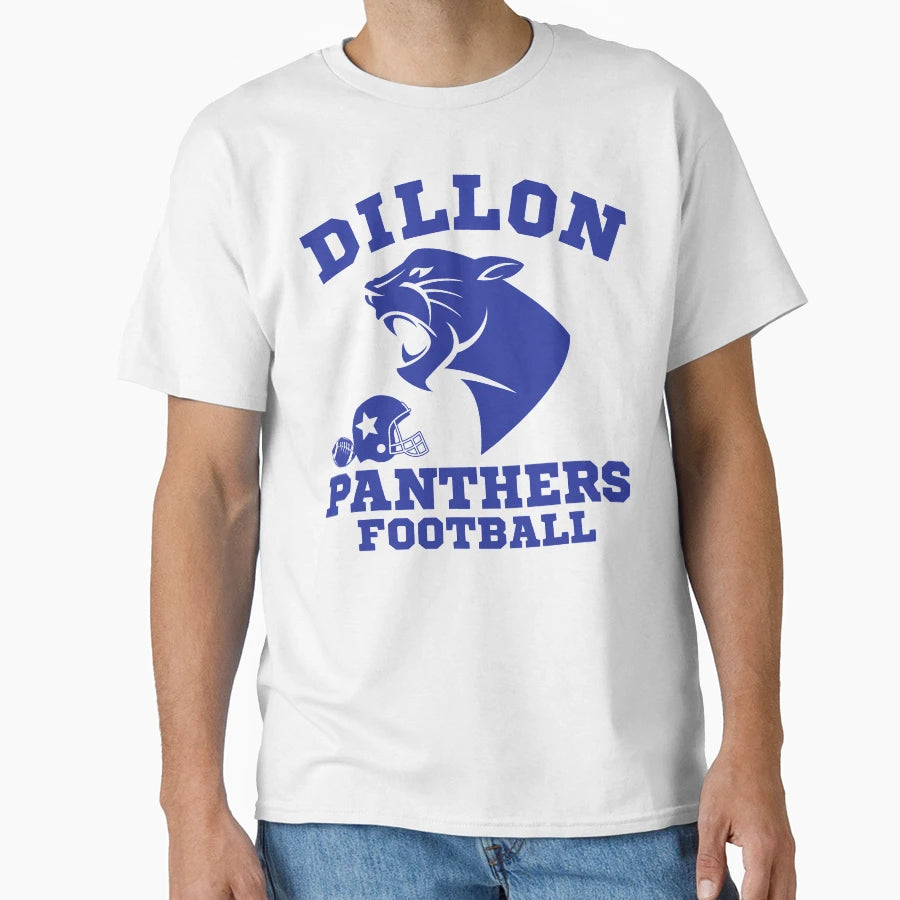 Dillon Panthers Football T-Shirt - Minimalist Print for Adults - T-Shirt, Sweatshirt, Hoodie