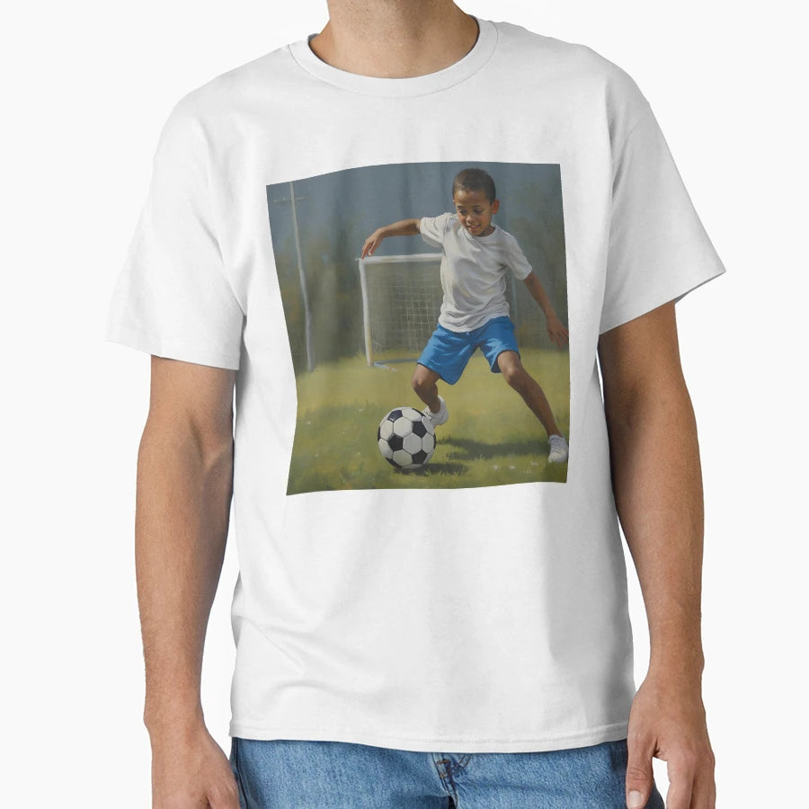 Playing Soccer T-Shirt - Novelty Apparel Men Women - T-Shirt, Sweatshirt, Hoodie