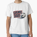 Soccer Game Day T-Shirt - Graphic Print for Adults - T-Shirt, Sweatshirt, Hoodie