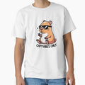 Capybara Vibes Only by MxDesign-RJ - Adult & Kids T-Shirts, Sweatshirts & Hoodies apparel design preview 1