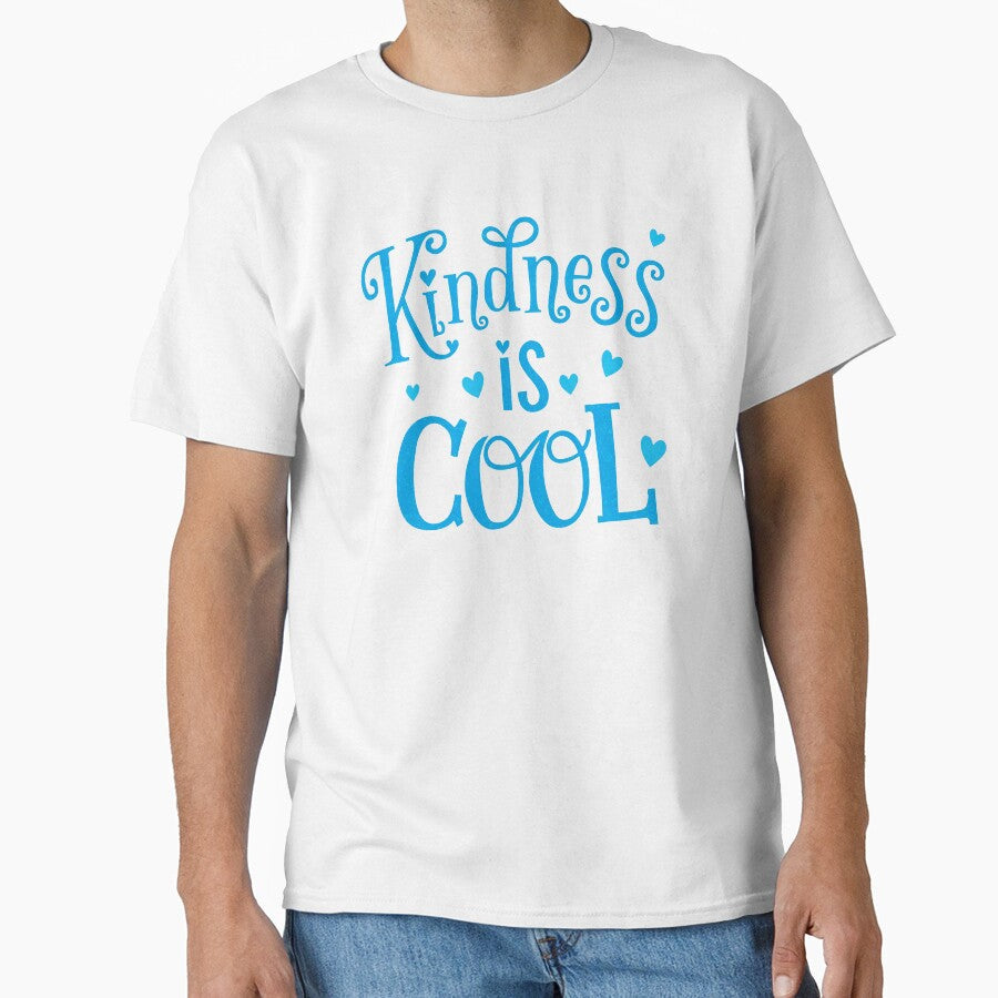 Kindness Is Cool Inspirational Quote by - Adult & Kids T-Shirts, Sweatshirts & Hoodies apparel design preview 1