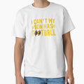 I Cant My Son Has Football Combi T-Shirt - Custom Art Print for Adults - T-Shirt, Sweatshirt, Hoodie