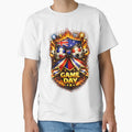 Australia Soccer Bow Game Day Fire Crest T-Shirt - Custom Art Print Unisex - T-Shirt, Sweatshirt, Hoodie