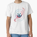 Soccer Orbit Futuristic Energy T-Shirt - Novelty Apparel Unisex - T-Shirt, Sweatshirt, Hoodie