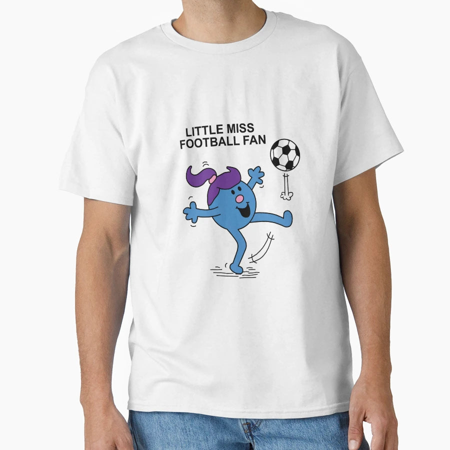 Little Miss Football Fan T-Shirt - Novelty Apparel Men Women - T-Shirt, Sweatshirt, Hoodie