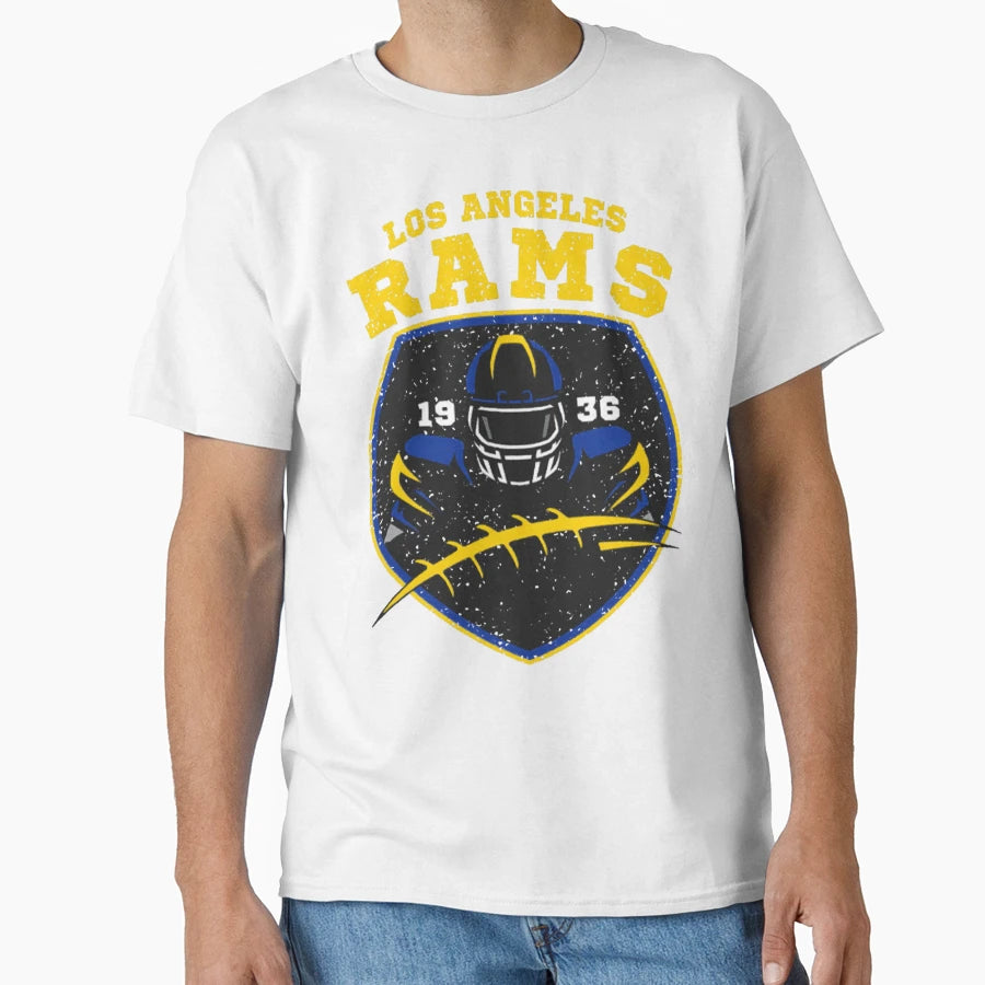 Football Los Angeles Rams T-Shirt - Trendy Graphic for Adults - T-Shirt, Sweatshirt, Hoodie