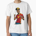 Lamine Yamal Comic Football Player T-Shirt - Fun Novelty Design Men Women - T-Shirt, Sweatshirt, Hoodie