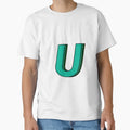 Green U T-Shirt - Fun Novelty Design Men Women - T-Shirt, Sweatshirt, Hoodie
