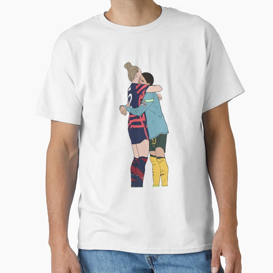 Sam Kerr And Kristie Mewis T-Shirt - Minimalist Print Men Women - T-Shirt, Sweatshirt, Hoodie