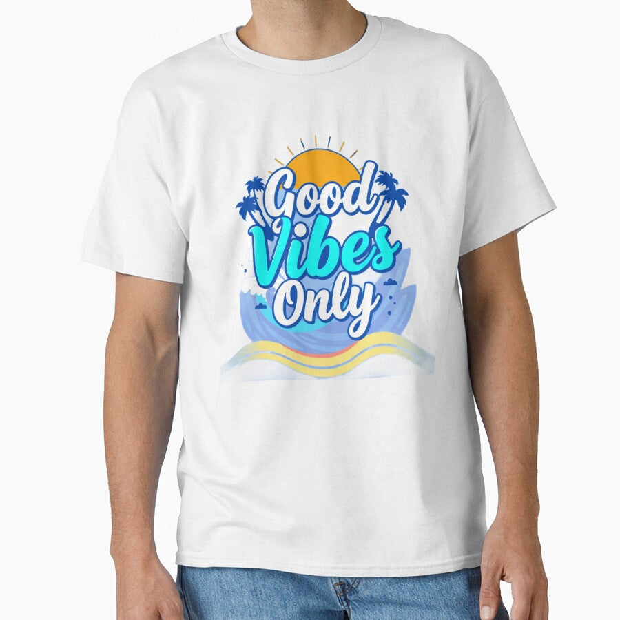 Good vibes only by jonmobo - Adult & Kids T-Shirts, Sweatshirts & Hoodies apparel design preview 1