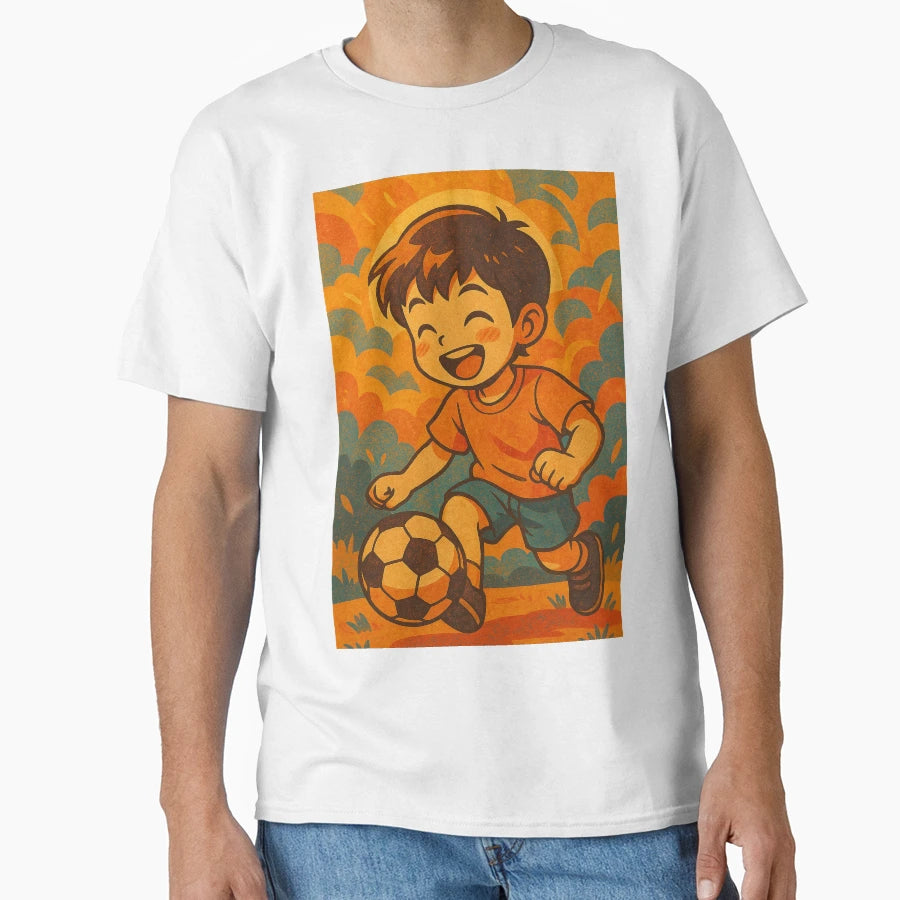 Child Soccer Sun Joy T-Shirt - Fun Novelty Design Unisex - T-Shirt, Sweatshirt, Hoodie