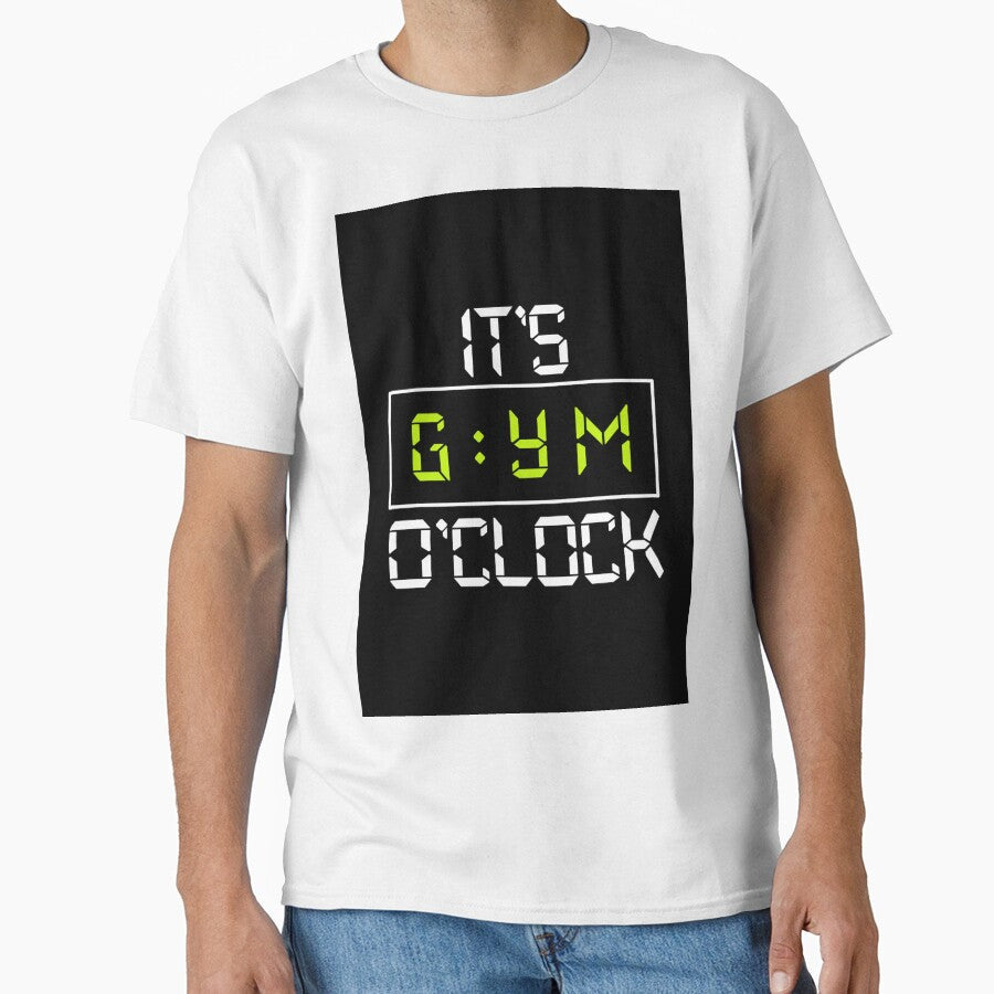 It's Gym O'Clock by Dondonmart - Adult & Kids T-Shirts, Sweatshirts & Hoodies apparel design preview 1