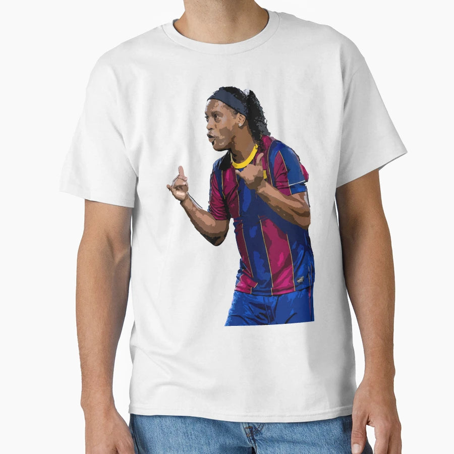 Ronaldinho T-Shirt - Novelty Apparel Unisex - T-Shirt, Sweatshirt, Hoodie