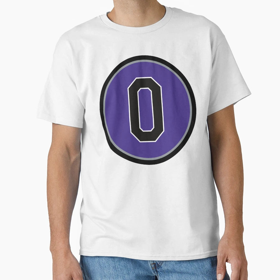 Adam Ottavino 0 Jersey Number T-Shirt - Custom Art Print Men Women - T-Shirt, Sweatshirt, Hoodie