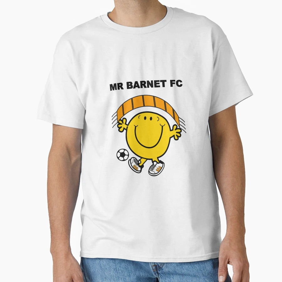 Mr Barnet Fc T-Shirt - Minimalist Print for Adults - T-Shirt, Sweatshirt, Hoodie