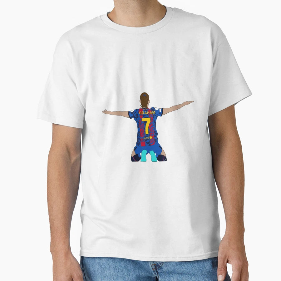 Caroline Graham Hansen Camp Nou T-Shirt - Minimalist Print for Adults - T-Shirt, Sweatshirt, Hoodie