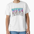 Baseball Mama Colorful Dripping Icing T-Shirt - Custom Art Print Men Women - T-Shirt, Sweatshirt, Hoodie