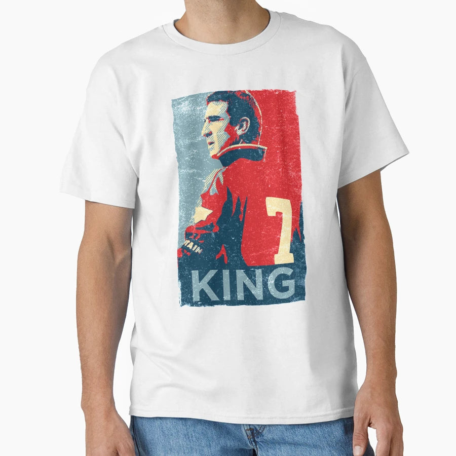 Cantona King T-Shirt - Aesthetic Graphic for Adults - T-Shirt, Sweatshirt, Hoodie