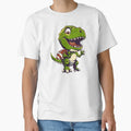 Dino Football T-Shirt - Custom Art Print for Adults - T-Shirt, Sweatshirt, Hoodie