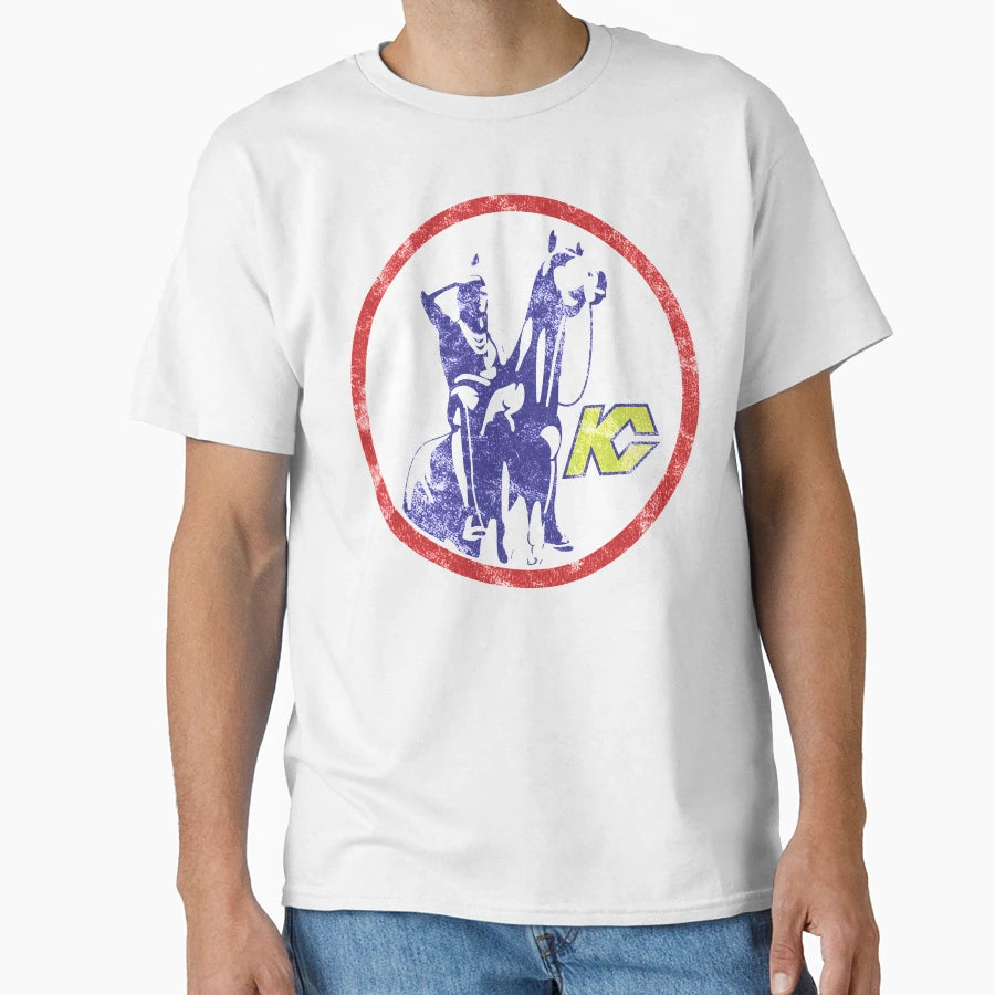 Kansas City Scouts Logo Weathered T-Shirt - Custom Art Print Men Women - T-Shirt, Sweatshirt, Hoodie
