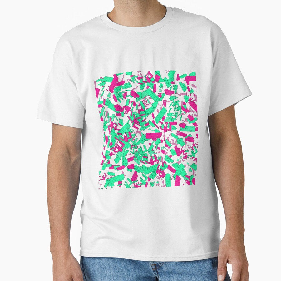 Copy of Neon genesis -sci fi art green purple by - Adult & Kids T-Shirts, Sweatshirts & Hoodies apparel design preview 1