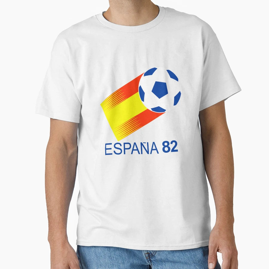 Spain Espana 82 World Cup Soccer 80S T-Shirt - Minimalist Print Men Women - T-Shirt, Sweatshirt, Hoodie
