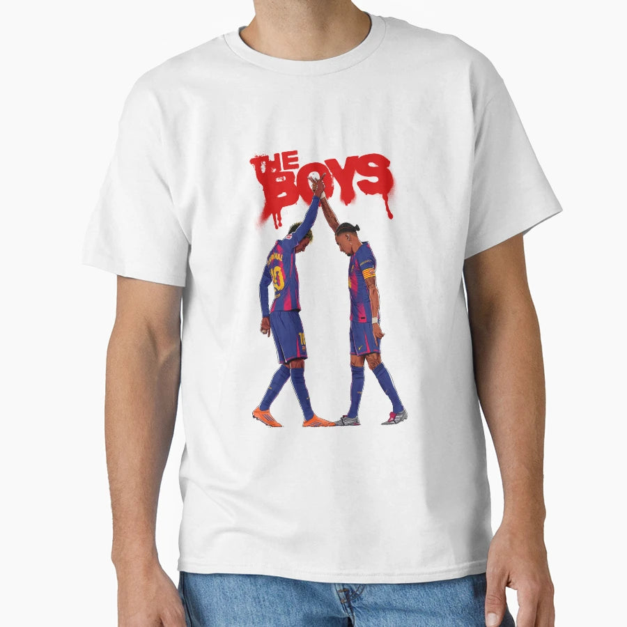 Lamine X Raphinha T-Shirt - Trendy Graphic for Adults - T-Shirt, Sweatshirt, Hoodie
