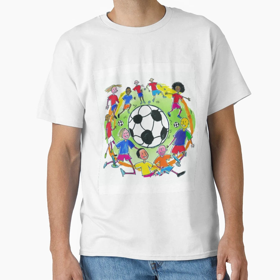 Soccer Frenzy T-Shirt - Streetwear Style for Adults - T-Shirt, Sweatshirt, Hoodie