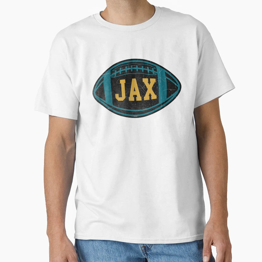 Jacksonville Throwback Football T-Shirt - Streetwear Style Men Women - T-Shirt, Sweatshirt, Hoodie